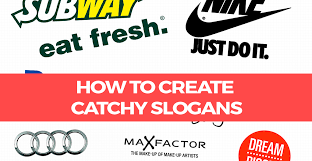 how to create catchy slogans and lines