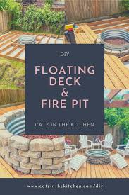 Diy Floating Deck Fire Pit Catz In