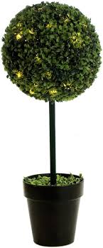 Ball Topiary Tree With Led Lights