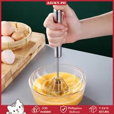 stainless steel whisk manual press type