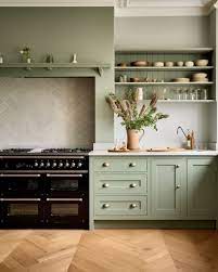 sage green kitchen cabinets a fresh