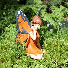 Girl Fairy Luciana Garden Fairy Figurine