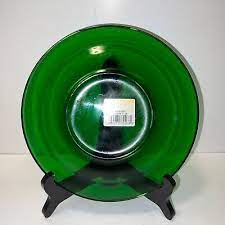 Vintage Vmc France Emerald Green Glass