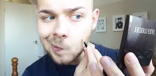 male beauty vlogger s acne no makeup