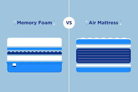 memory foam mattress vs air mattress