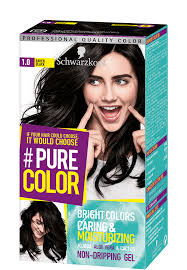 Intense colour 099 deep black permanent hair dye. Raven Black