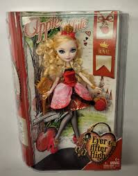 apple white ever after high doll brand
