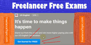 Freelancer Free Exams Get Free Exam On Freelancer Freelance Topic