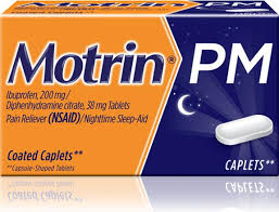 Pain Relief With Nighttime Sleep Aid Motrin Pm