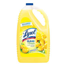 lysol 144 oz lemon breeze disinfecting
