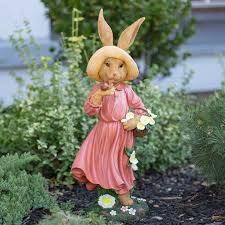 Mrs Rabbit Garden Statue Only 149 99