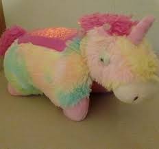 Pillow Pets Dream Lites Rainbow Unicorn Bronie Horse Night