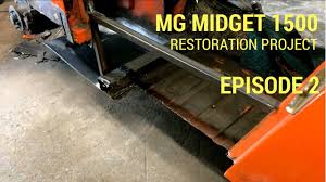 mg midget 1500 restoration floor pan