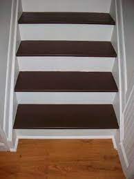 Laminated pine can be stained, painted, or carpeted. How To Paint And Refinish Your Stairs Dengarden Home And Garden