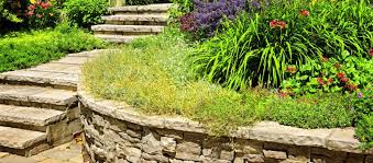 Retaining Wall With Decorative Stone