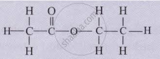 the structural formula of an ester is