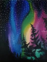 Nothern Lights Paintings By Robert Given Artist Com