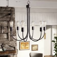 Westbury Park 6 Light Shaded Classic Traditional Chandelier