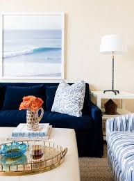 blue velvet sofa design ideas