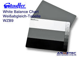 Stouffer Wbz9 9 Step White Balance Zone System Chart