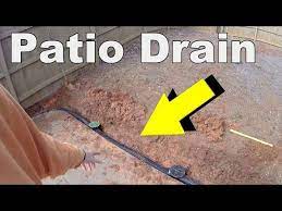 How To Install A Patio Drain