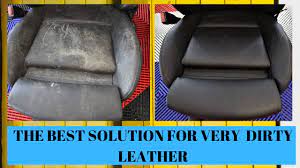 how to clean very dirty leather seats