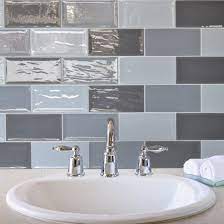 Grey Brick Bathroom Tiles