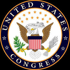 The united states congress is made up of 100 senators, 435 representatives, and 6 delegates to members of congress. This Is Congress Logo Always Visible In Congress In Session United States Congress United States Symbols Check And Balance