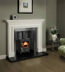 Charcoal Slate Fireplace Chamber Lining