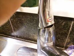 how to fix kitchen faucet handle