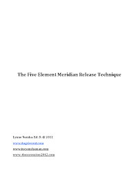 Pdf The Five Element Meridian Release Technique Filip Kec