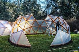 Geodesic Dome Greenhouses Dwellings