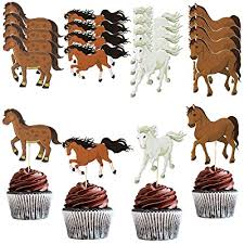 You'll love our selection of equestrian themed home décor items. Buy 48 Pieces Horse Cupcake Toppers Horse Racing Cake Toppers Equestrian Themed Birthday Party Decorations For Birthday Party Cake Decorations Online In Indonesia B08mppsqt8