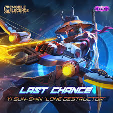 He was extremely loyal and prowess. Last Chance To Get Yi Sun Shin Mobile Legends Bang Bang Facebook