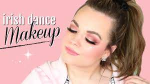 irish dance makeup tutorial pink