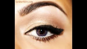 simple old hollywood clic eye makeup