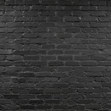 Brick Wall Panel Black I Elite Trimworks