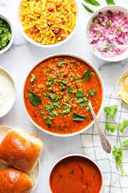 This dish is served as a meal sometimes. Spicy Misal Pav Recipe Ministry Of Curry