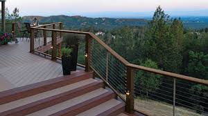 See more ideas about deck railing systems, deck railings, railing. Composite Cable Railing Systems Timbertech Evolutions And Radiancerail Decksdirect