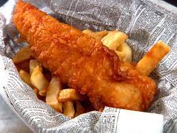 Classic English Fish And Chips Recipe gambar png