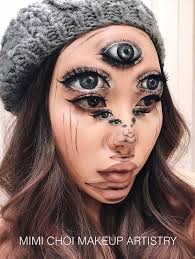 terrifying makeup illusions