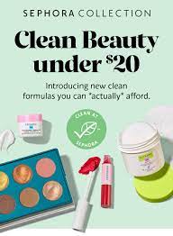 affordable clean makeup sephora