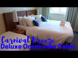 carnival breeze deluxe oceanview cabin