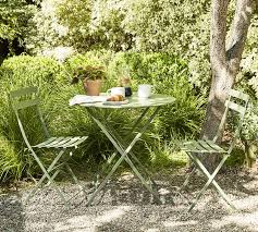 Fermob Metal Outdoor Bistro Chairs Set