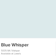 Blue Whisper Soft Blue Paint Colors