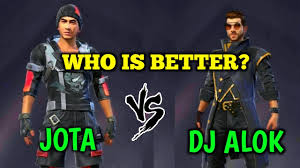 Другие видео об этой игре. Jota Versus Dj Alok Free Fire Who Is Better Who Is Best Than Dj Alok Or Jota Character Free Fire Youtube