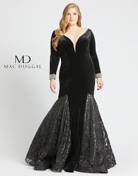 66813f Mac Duggal Plus Size Prom Dress