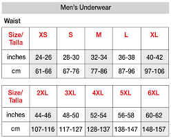 Detailed Gap Boxers Size Chart Boxers Size Chart Target