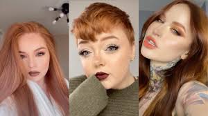 5 fall redhead makeup looks from tiktok