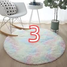 pink soft bedroom fluffy carpet for